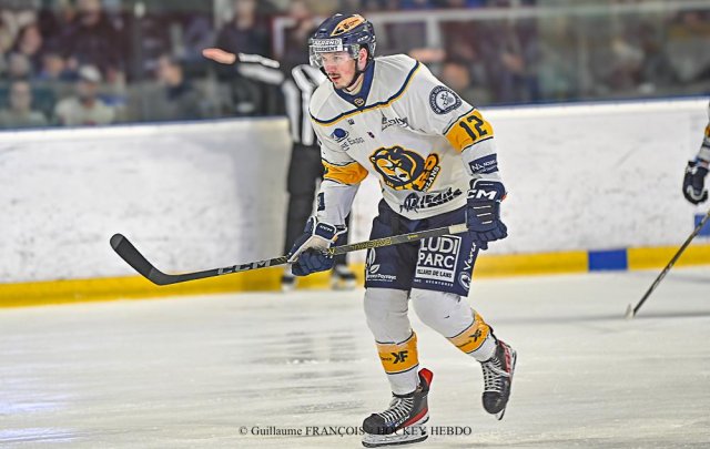 Photo hockey match Nantes - Villard-de-Lans le 01/03/2025