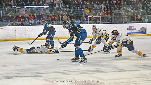 Photo hockey match Nantes - Villard-de-Lans le 01/03/2025