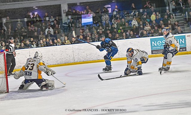 Photo hockey match Nantes - Villard-de-Lans le 01/03/2025