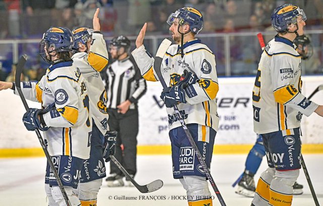 Photo hockey match Nantes - Villard-de-Lans le 01/03/2025