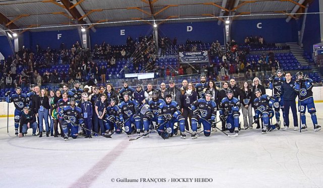 Photo hockey match Nantes - Villard-de-Lans le 01/03/2025