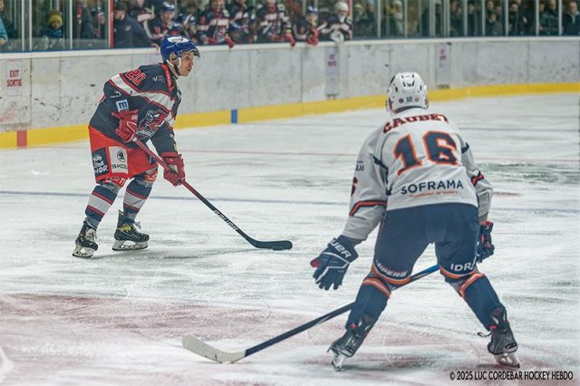 Photo hockey match Luxembourg - Montpellier  le 01/03/2025