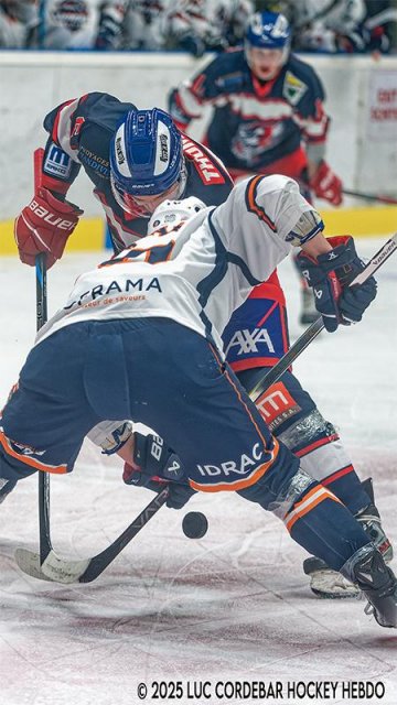 Photo hockey match Luxembourg - Montpellier  le 01/03/2025