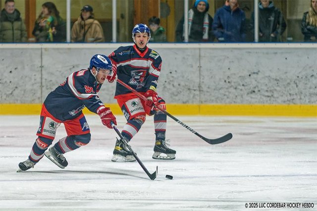 Photo hockey match Luxembourg - Montpellier  le 01/03/2025