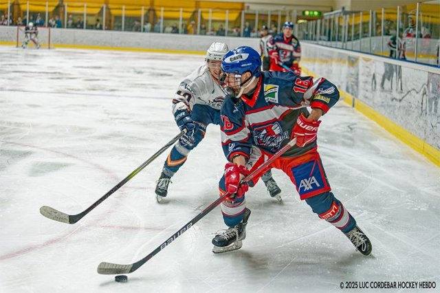 Photo hockey match Luxembourg - Montpellier  le 01/03/2025