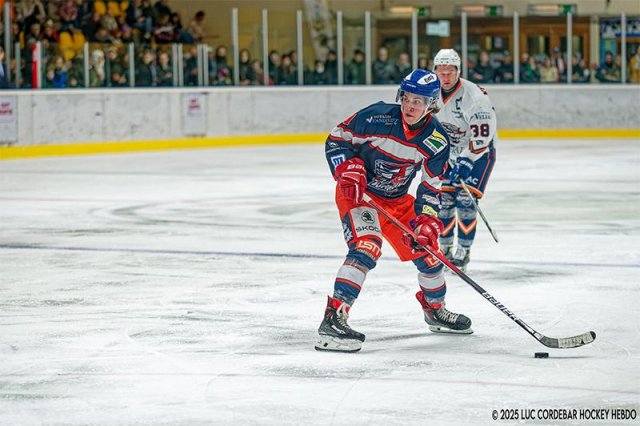 Photo hockey match Luxembourg - Montpellier  le 01/03/2025