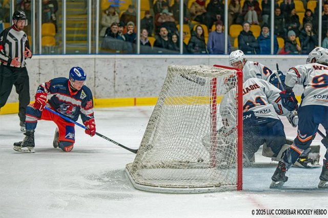 Photo hockey match Luxembourg - Montpellier  le 01/03/2025