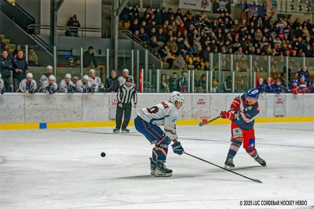 Photo hockey match Luxembourg - Montpellier  le 01/03/2025