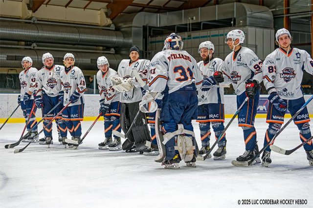 Photo hockey match Luxembourg - Montpellier  le 01/03/2025
