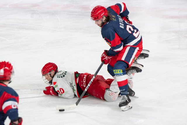 Photo hockey reportage U20 1/4 finale Grenoble vs Cergy 