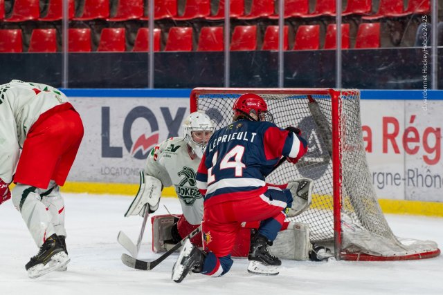 Photo hockey reportage U20 1/4 finale Grenoble vs Cergy 