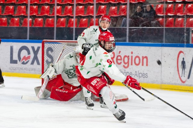 Photo hockey reportage U20 1/4 finale Grenoble vs Cergy 