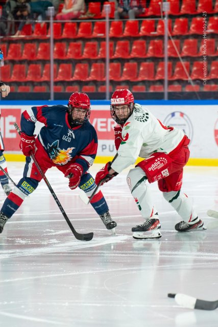 Photo hockey reportage U20 1/4 finale Grenoble vs Cergy 