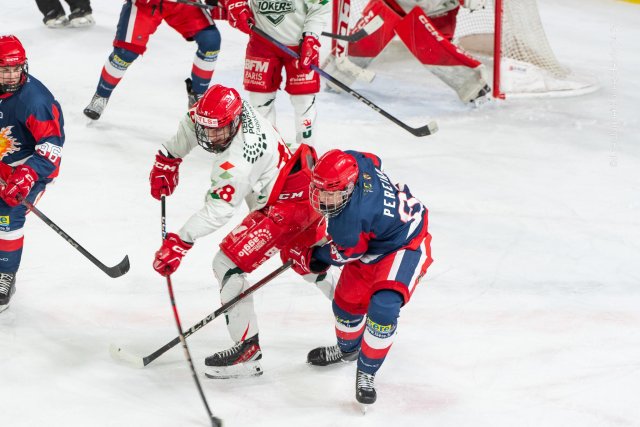 Photo hockey reportage U20 1/4 finale Grenoble vs Cergy 