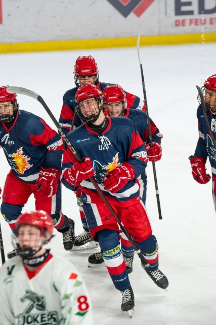 Photo hockey reportage U20 1/4 finale Grenoble vs Cergy 