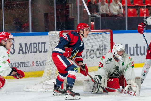 Photo hockey reportage U20 1/4 finale Grenoble vs Cergy 