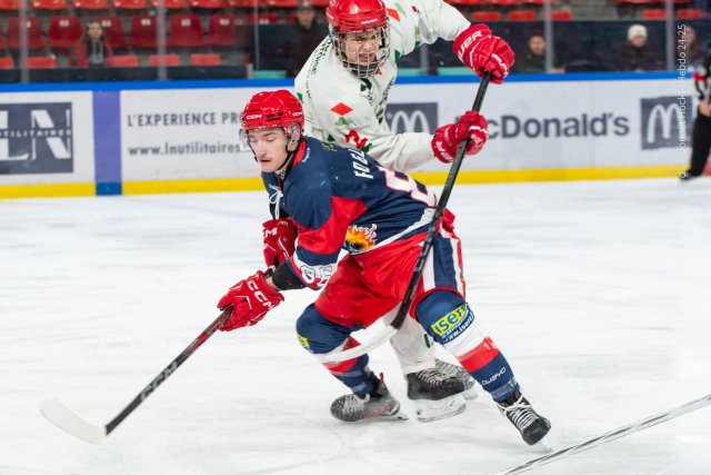 Photo hockey reportage U20 1/4 finale Grenoble vs Cergy 