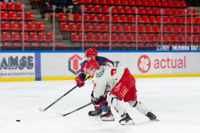 Photo hockey reportage U20 1/4 finale Grenoble vs Cergy 
