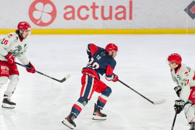 Photo hockey reportage U20 1/4 finale Grenoble vs Cergy 