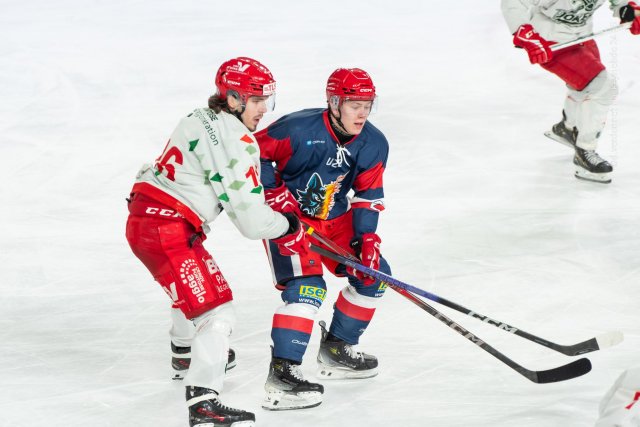 Photo hockey reportage U20 1/4 finale Grenoble vs Cergy 