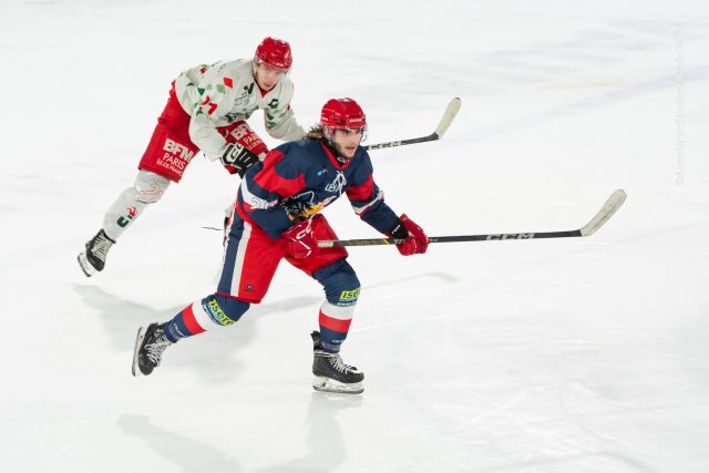 Photo hockey reportage U20 1/4 finale Grenoble vs Cergy 