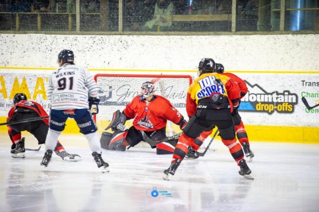 Photo hockey match Chamonix  - Angers  le 04/03/2025