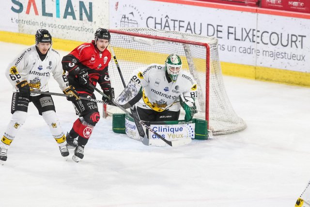 Photo hockey match Amiens  - Rouen le 04/03/2025