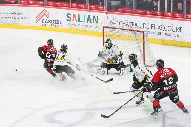 Photo hockey match Amiens  - Rouen le 04/03/2025
