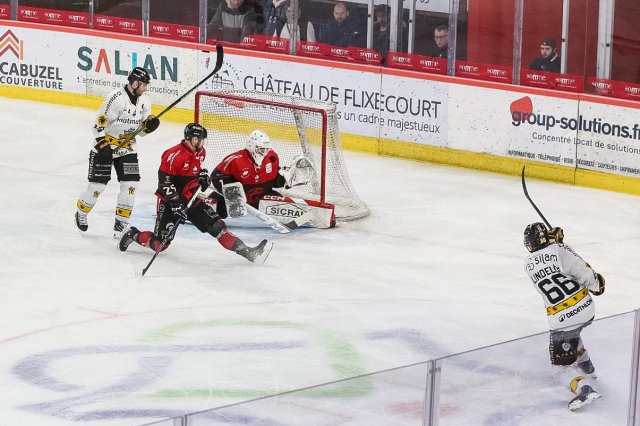 Photo hockey match Amiens  - Rouen le 04/03/2025