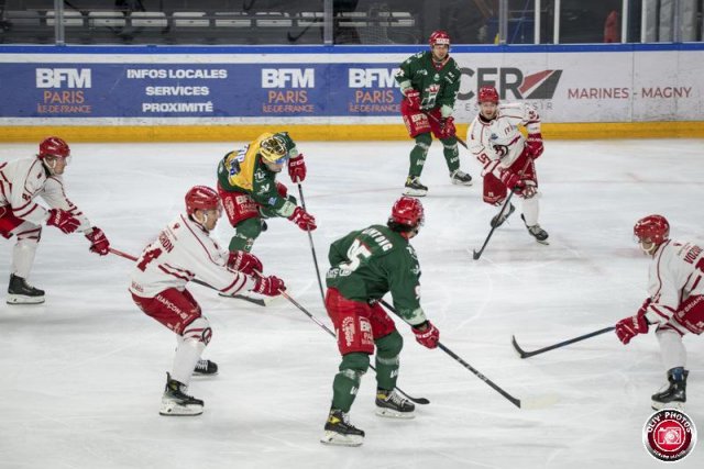 Photo hockey match Cergy-Pontoise - Briançon  le 04/03/2025