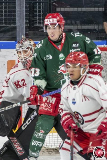 Photo hockey match Cergy-Pontoise - Briançon  le 04/03/2025