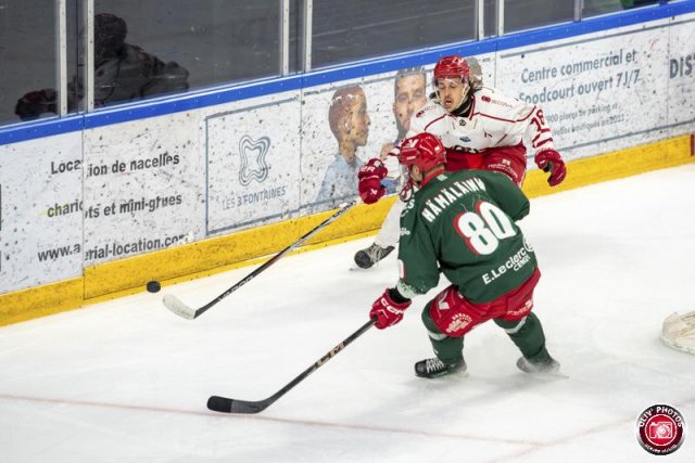 Photo hockey match Cergy-Pontoise - Briançon  le 04/03/2025