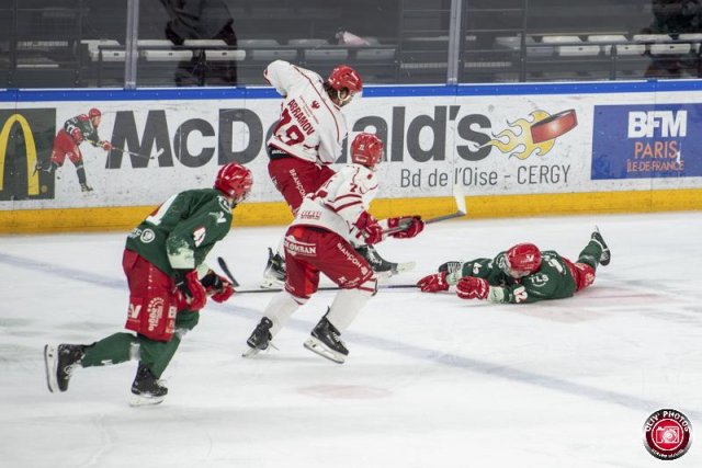 Photo hockey match Cergy-Pontoise - Briançon  le 04/03/2025