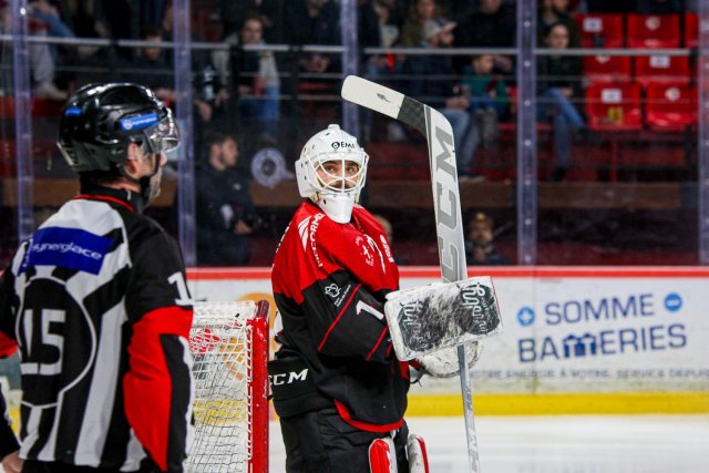 Photo hockey match Amiens  - Rouen le 05/03/2025