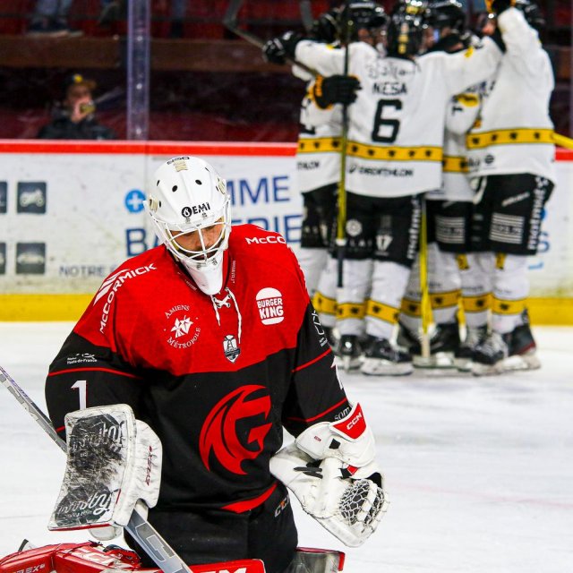 Photo hockey match Amiens  - Rouen le 05/03/2025