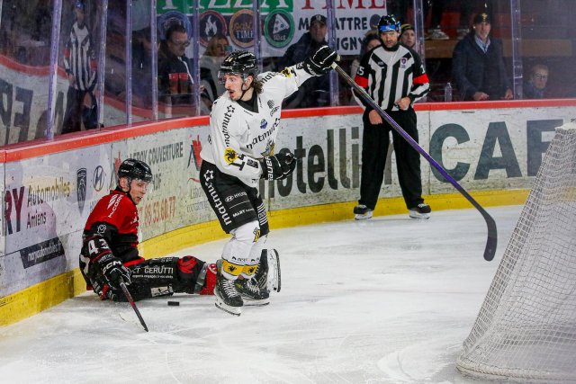 Photo hockey match Amiens  - Rouen le 05/03/2025