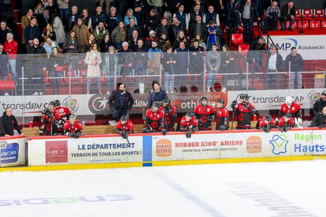 Photo hockey match Amiens  - Rouen le 05/03/2025