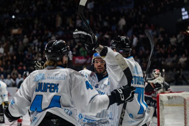 Photo hockey match Bordeaux - Marseille le 08/03/2025