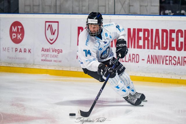 Photo hockey match Bordeaux - Marseille le 08/03/2025