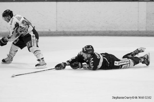 Photo hockey match Rouen - Amiens  le 11/11/2009
