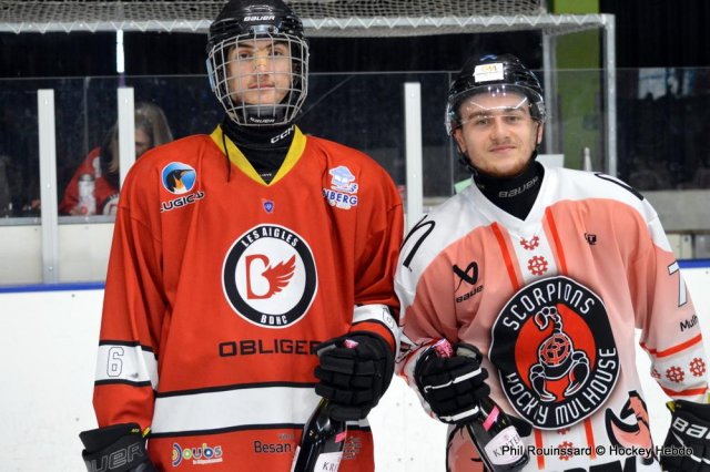 Photo hockey match Besançon - Mulhouse le 09/03/2025