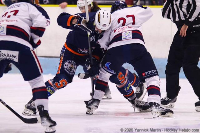 Photo hockey match Clermont-Ferrand - Wasquehal Lille le 08/03/2025