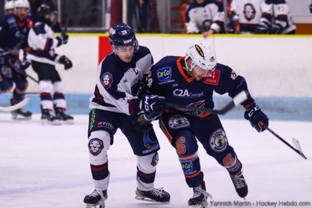 Photo hockey match Clermont-Ferrand - Wasquehal Lille le 08/03/2025