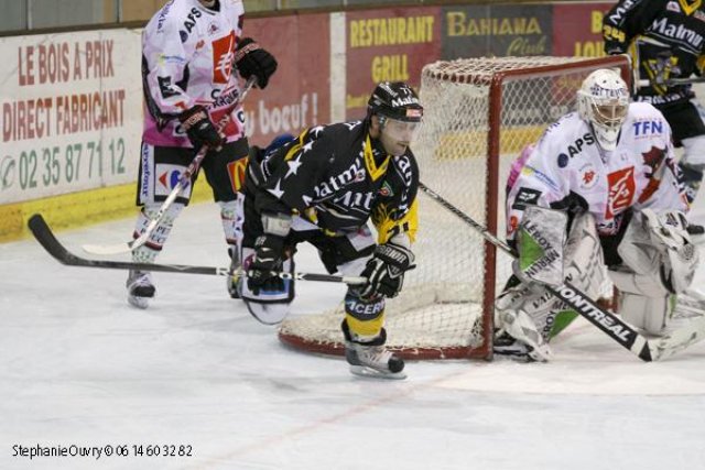 Photo hockey match Rouen - Amiens  le 11/11/2009