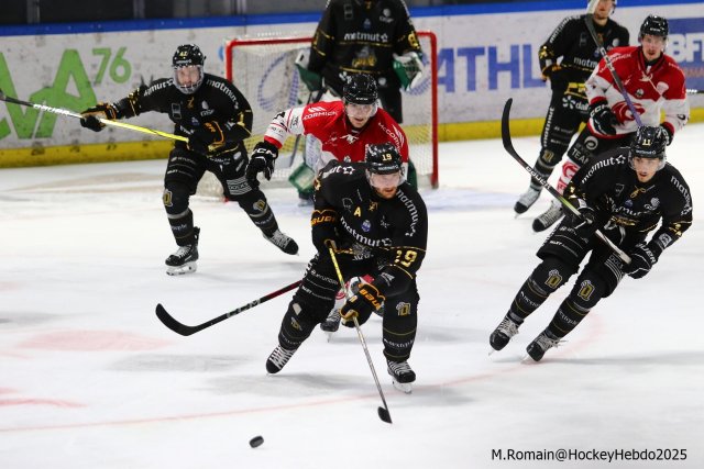 Photo hockey match Rouen - Amiens  le 09/03/2025