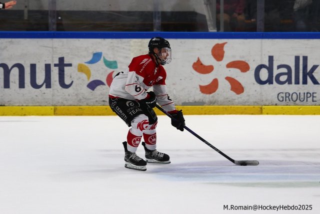 Photo hockey match Rouen - Amiens  le 09/03/2025