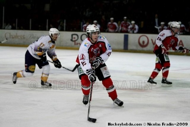 Photo hockey match Briançon  - Chamonix  le 14/11/2009