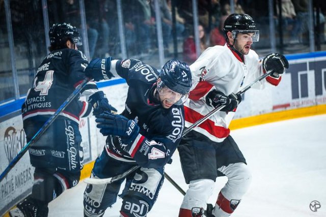 Photo hockey match Angers  - Chamonix  le 08/03/2025