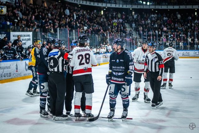 Photo hockey match Angers  - Chamonix  le 08/03/2025