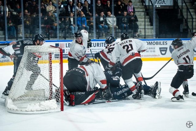 Photo hockey match Angers  - Chamonix  le 08/03/2025